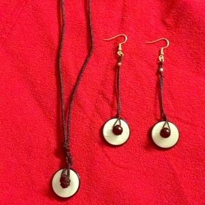 Handmade Necklace and Earring set